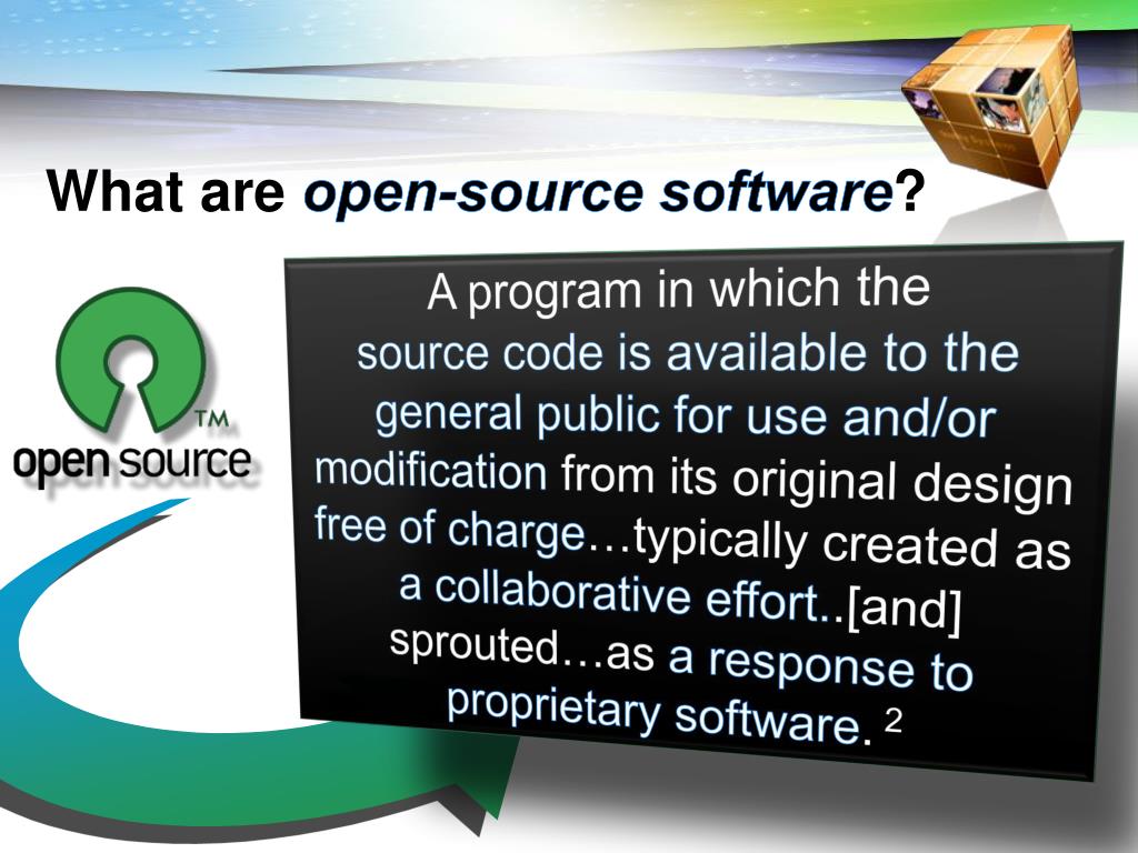 PPT OpenSource & Proprietary Software PowerPoint Presentation ID1666018