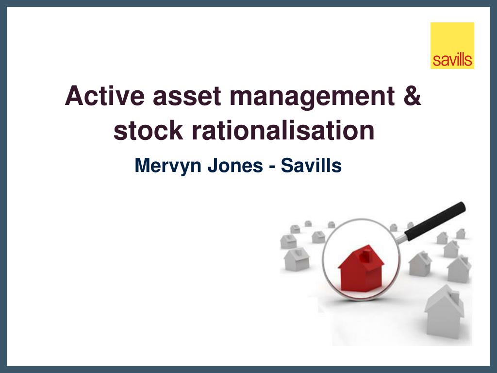 PPT Active asset management & stock rationalisation Mervyn Jones