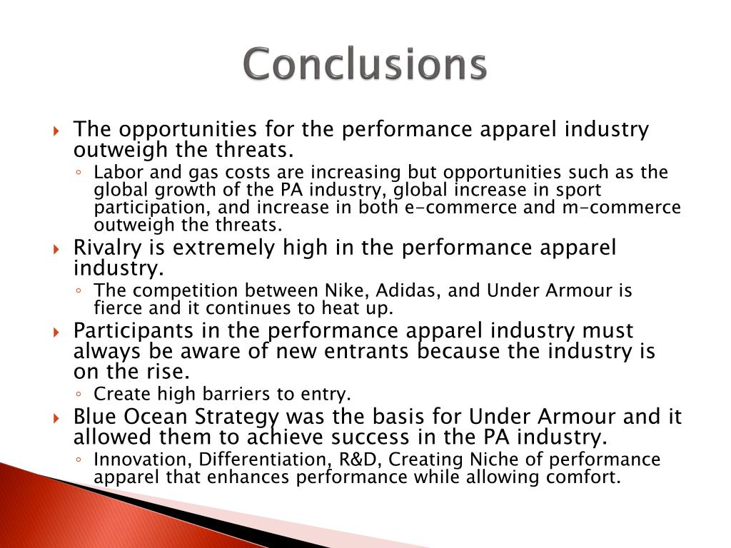 PPT Under Armour PEST and Industry Analysis PowerPoint Presentation