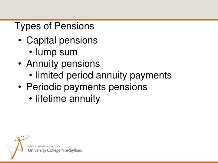 PPT Pension challenges in the future in Denmark and United Kingdom