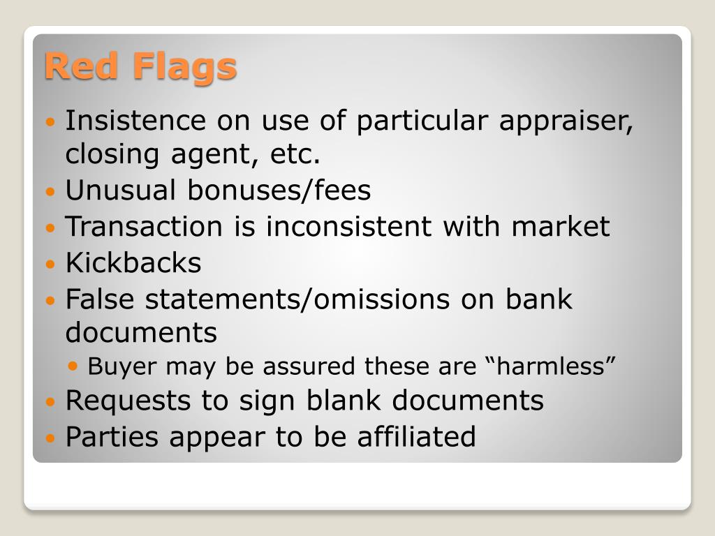 PPT MORTGAGE FRAUD PowerPoint Presentation, free download ID1671863