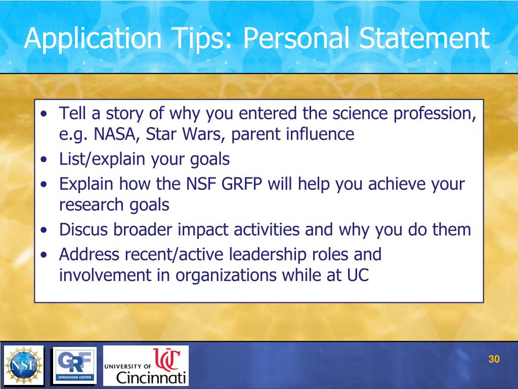 PPT The NSF Graduate Research Fellowship Program (GRFP) PowerPoint