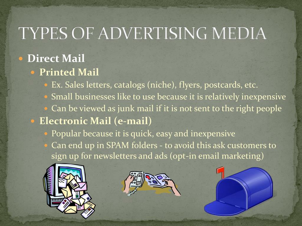 PPT 4.02 Explain the types of advertising media PowerPoint