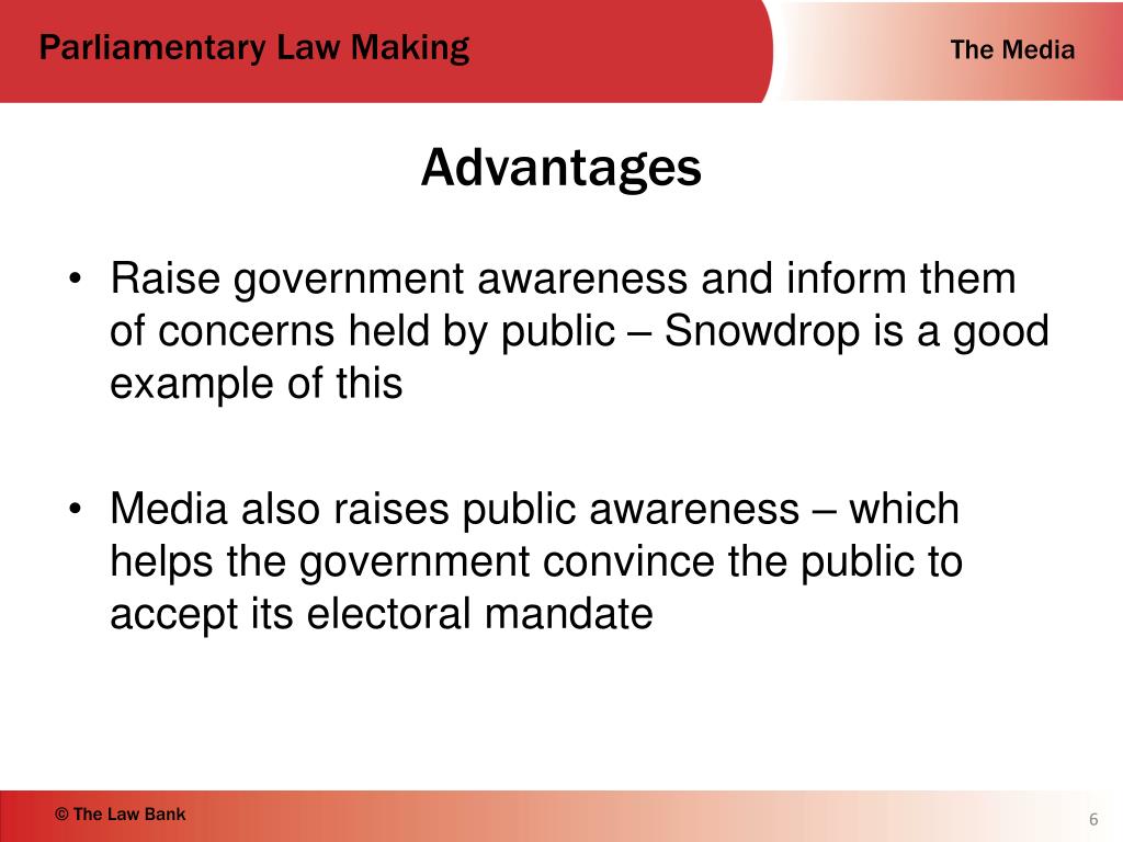 PPT Influences on Parliamentary Law Making PowerPoint Presentation