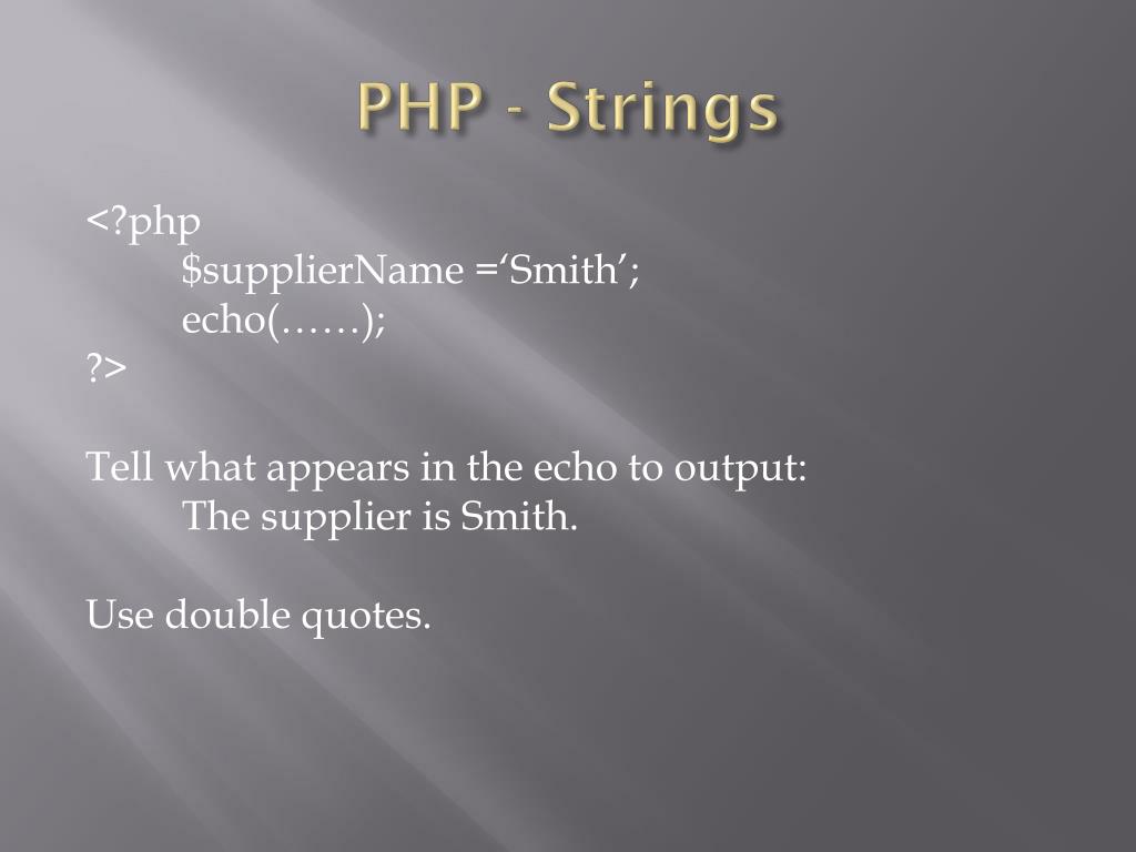 PPT PHP PowerPoint Presentation, free download ID1679056