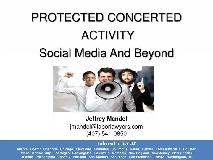 PPT Fisher & Phillips LLP PowerPoint Presentation ID1679327
