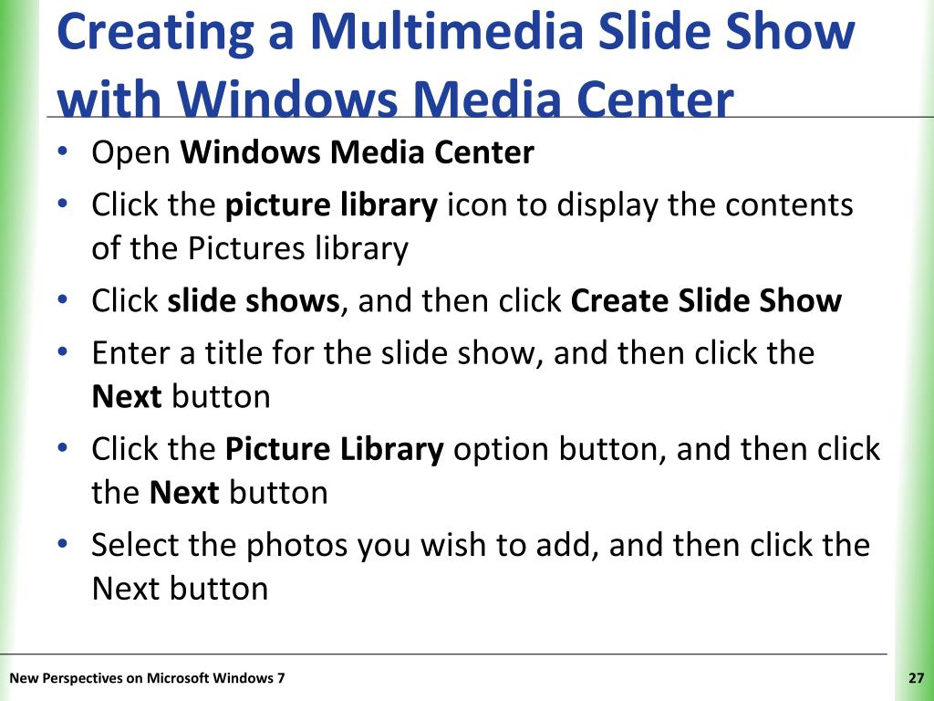 PPT Windows Tutorial 7 Managing Multimedia Files PowerPoint