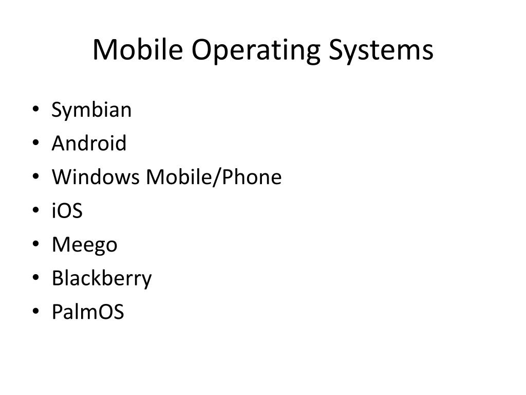 PPT Mobile Application Development PowerPoint Presentation, free download ID1689623