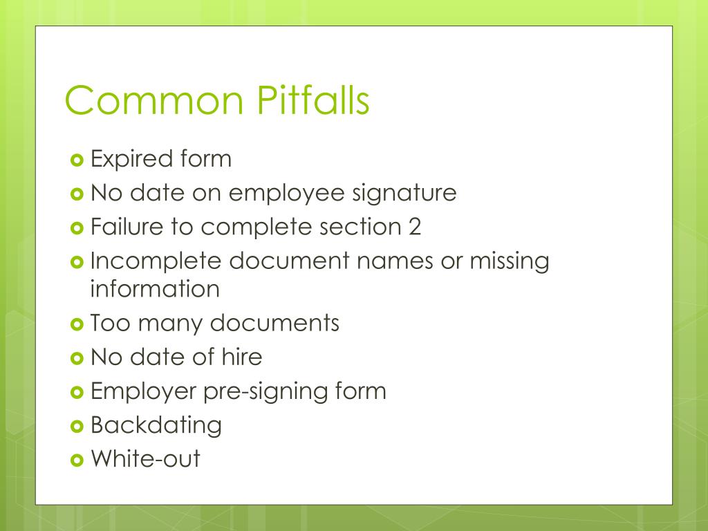 PPT The New Form I9 PowerPoint Presentation, free download ID1689627