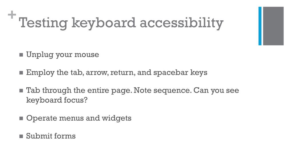 PPT Accessibility PowerPoint Presentation, free download ID1690517