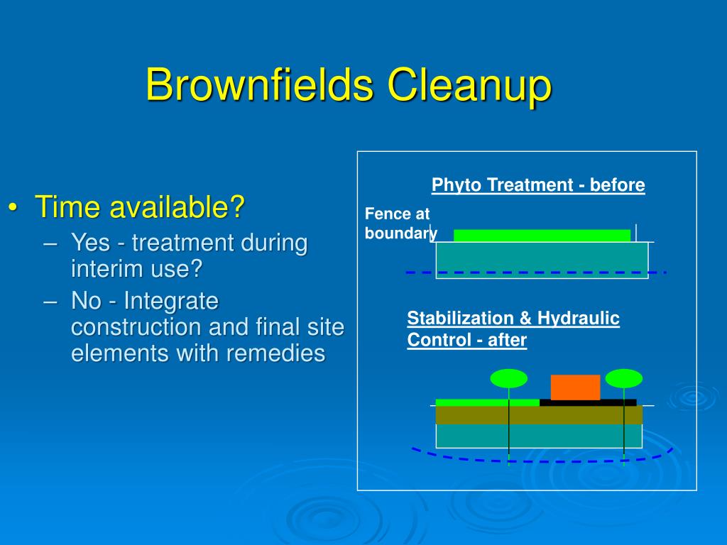 PPT Brownfields Redevelopment Steps and Resources PowerPoint