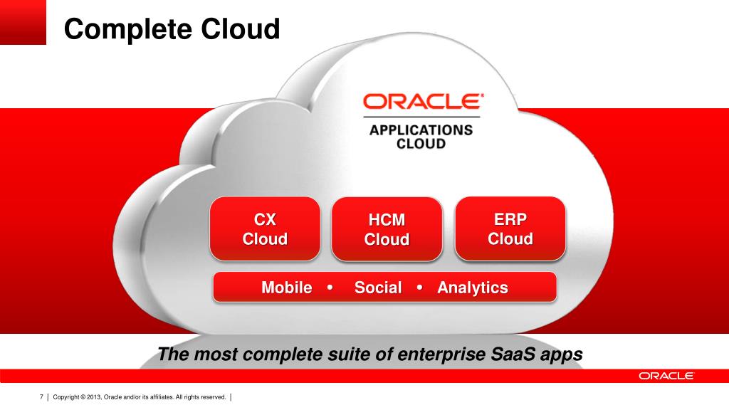 PPT Oracle Fusion Applications and Oracle Cloud [ CON9558