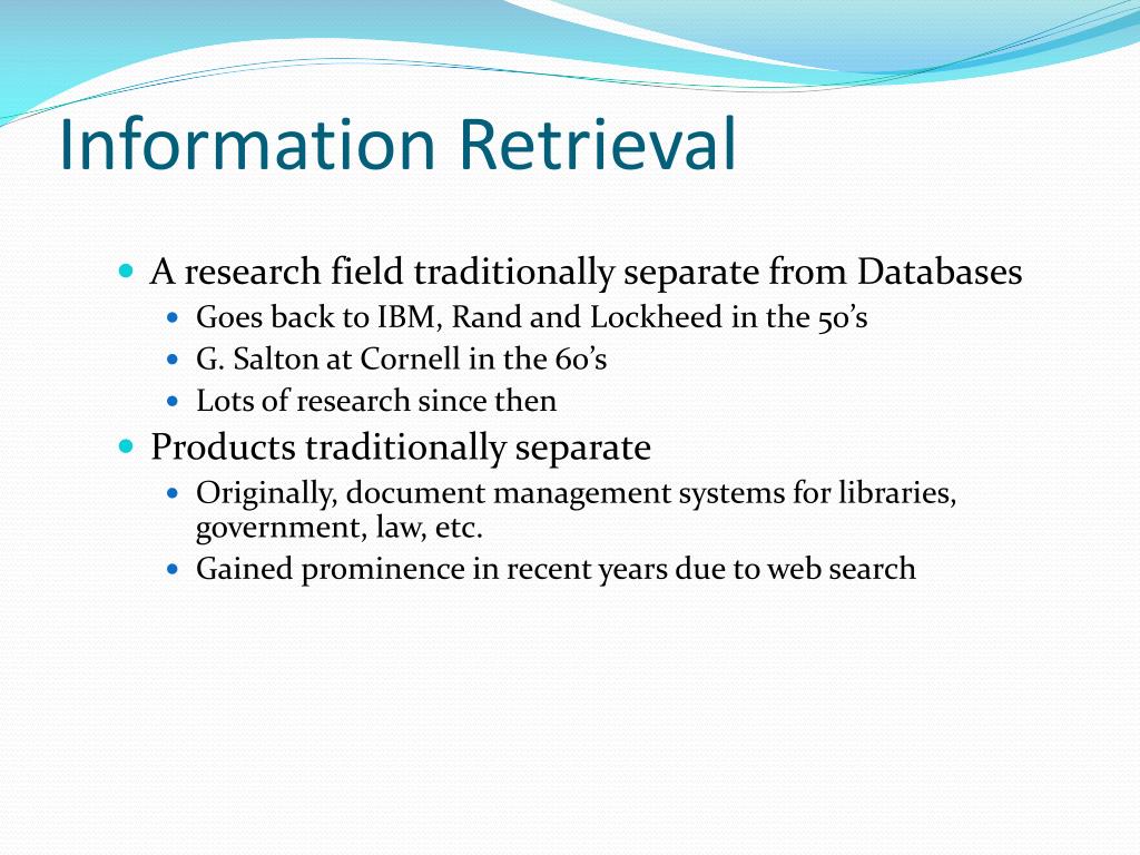 PPT Introduction to Information Retrieval PowerPoint Presentation