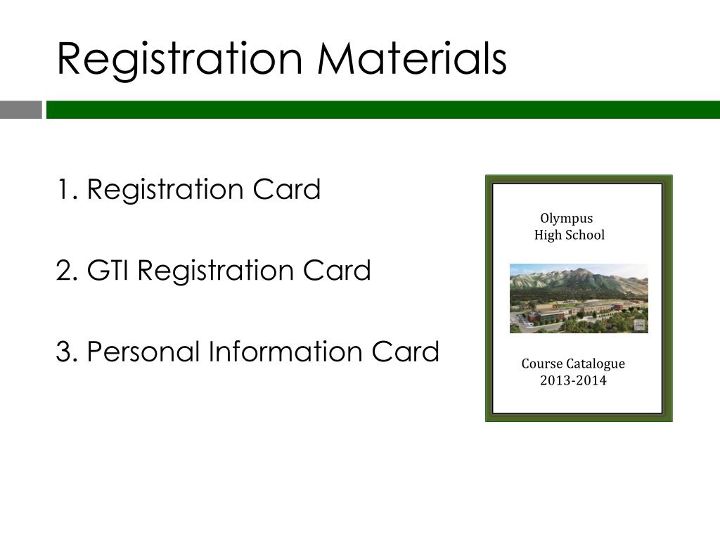 PPT Registration 20132014 PowerPoint Presentation, free download