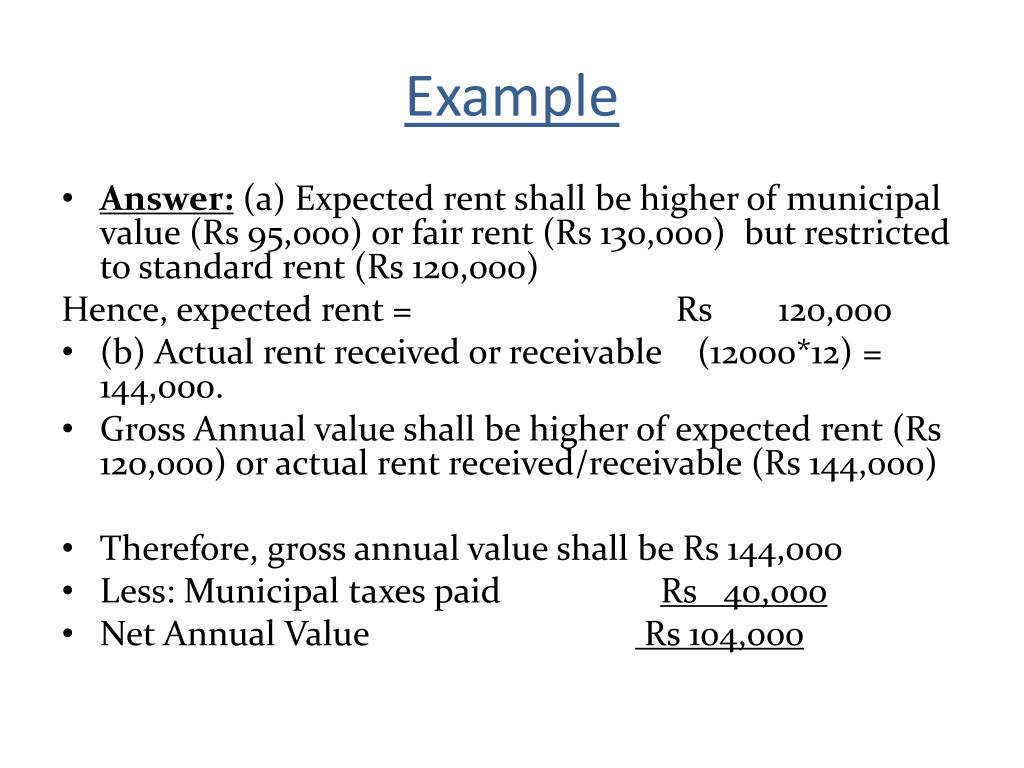 PPT FROM HOUSE PROPERTY PowerPoint Presentation, free download