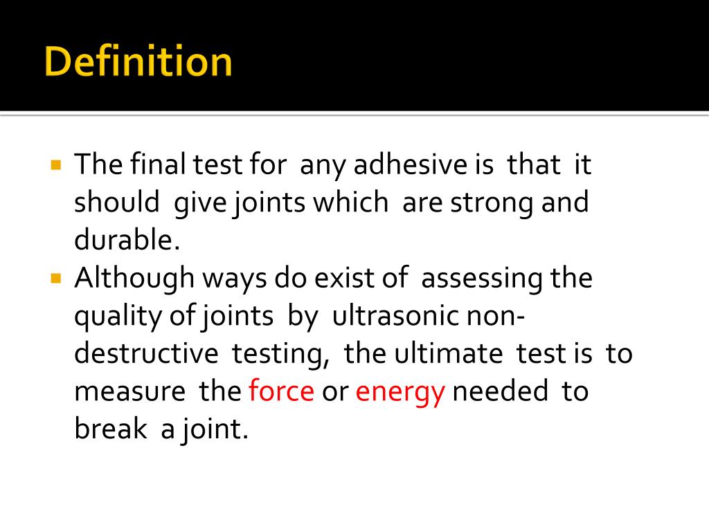 PPT Strengths of Adhesive Joints PowerPoint Presentation, free