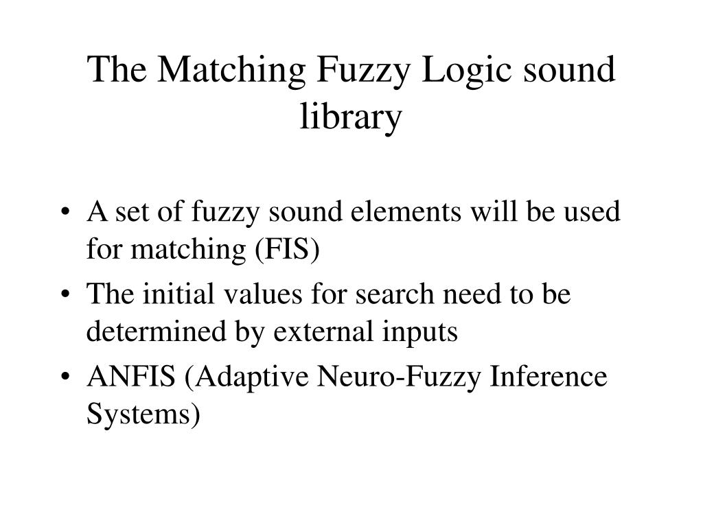 PPT Sound Source Separation using 3D Correlogram, Fuzzy Logic, and