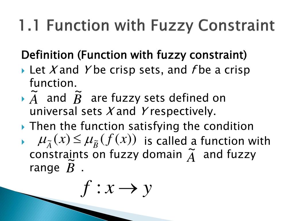 PPT Fuzzy functions PowerPoint Presentation, free download ID1699945