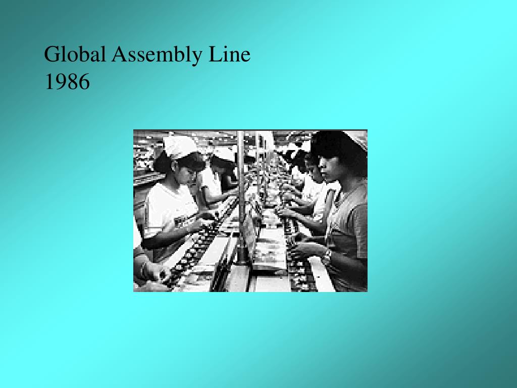 PPT Global Assembly Line 1986 PowerPoint Presentation, free download