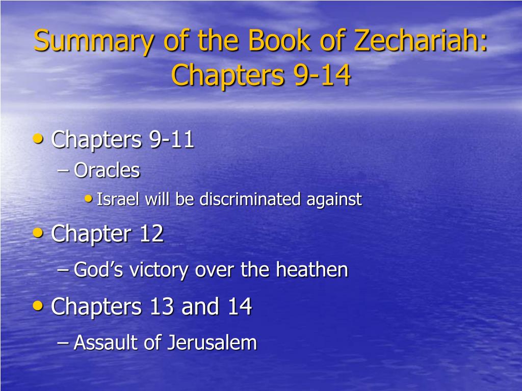 Book Of Zechariah Summary Book Of Zechariah Wikipedia Zechariah at