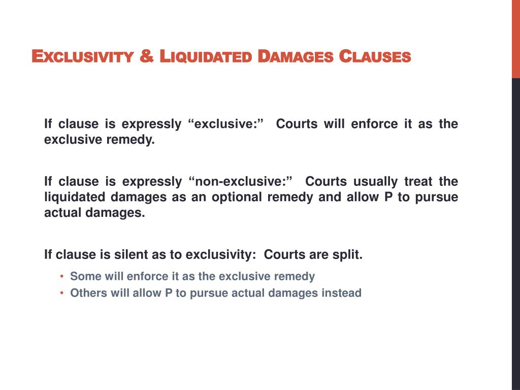 PPT Liquidated Damages & Penalty Analysis PowerPoint Presentation