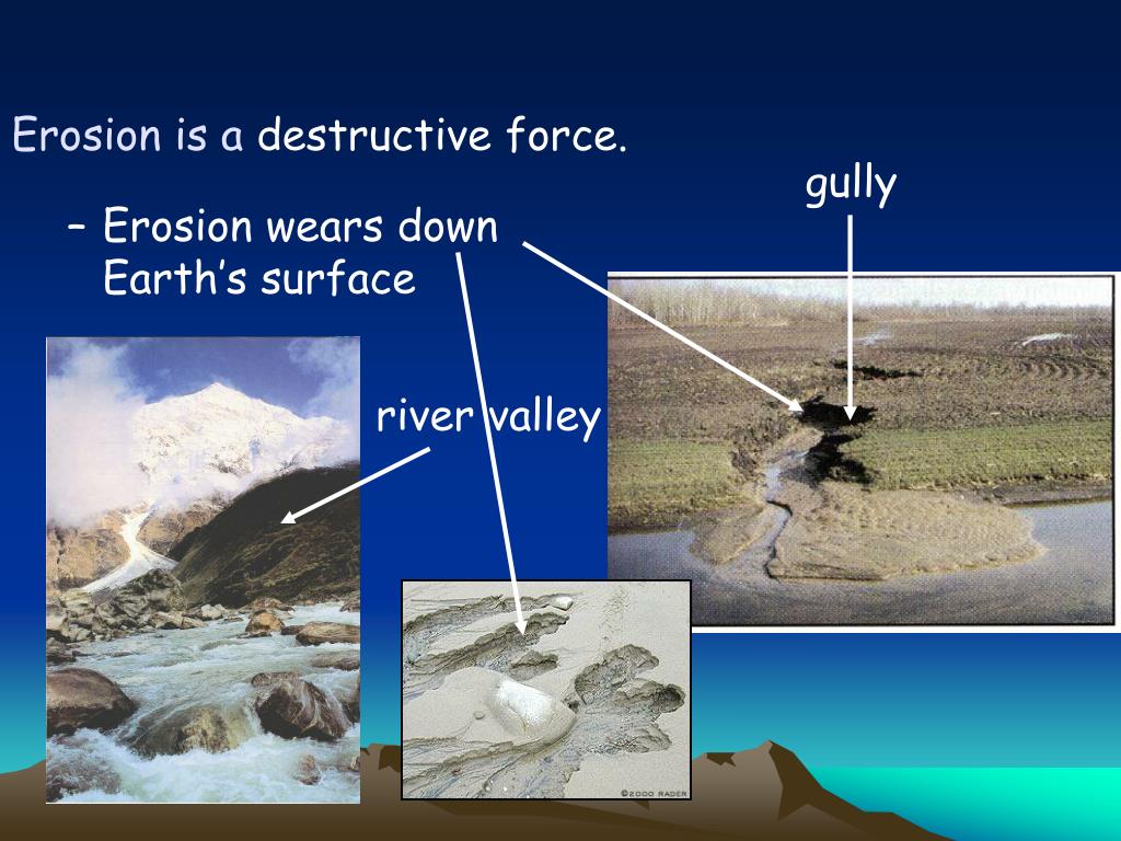 PPT Erosion & Deposition PowerPoint Presentation, free download ID