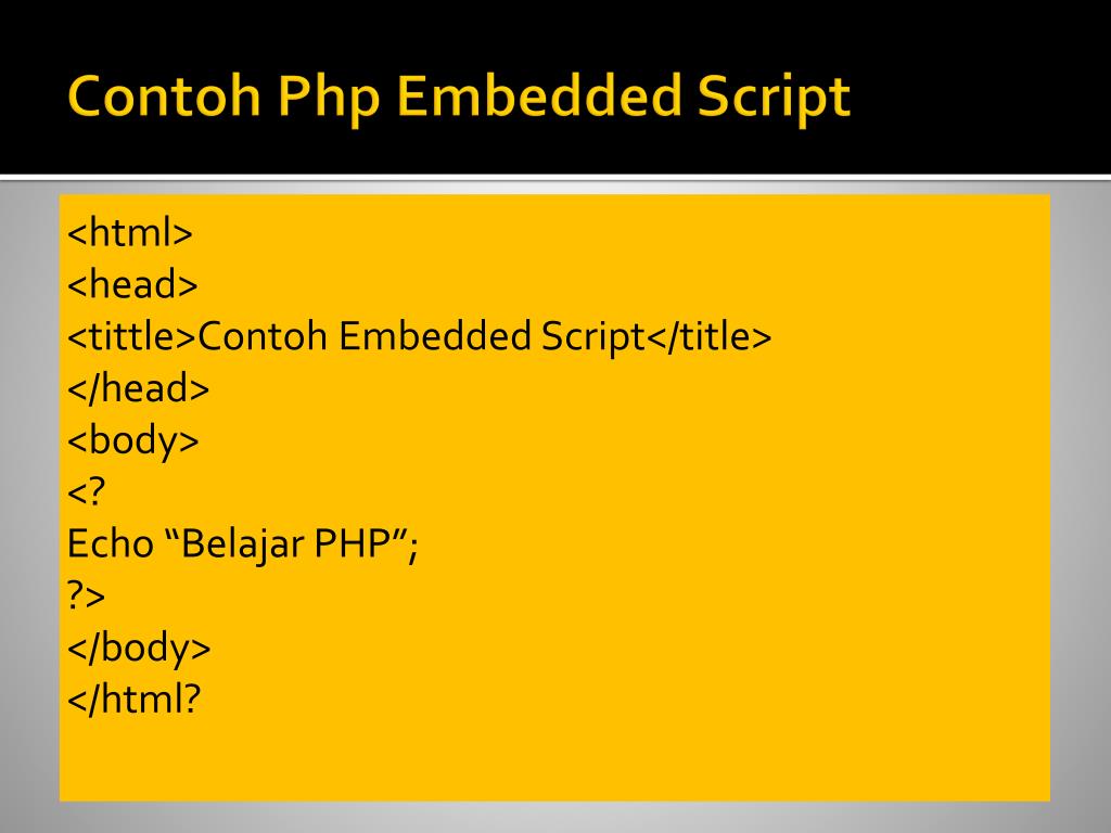 PPT Pertemuan 12 PHP PowerPoint Presentation, free download ID1709557