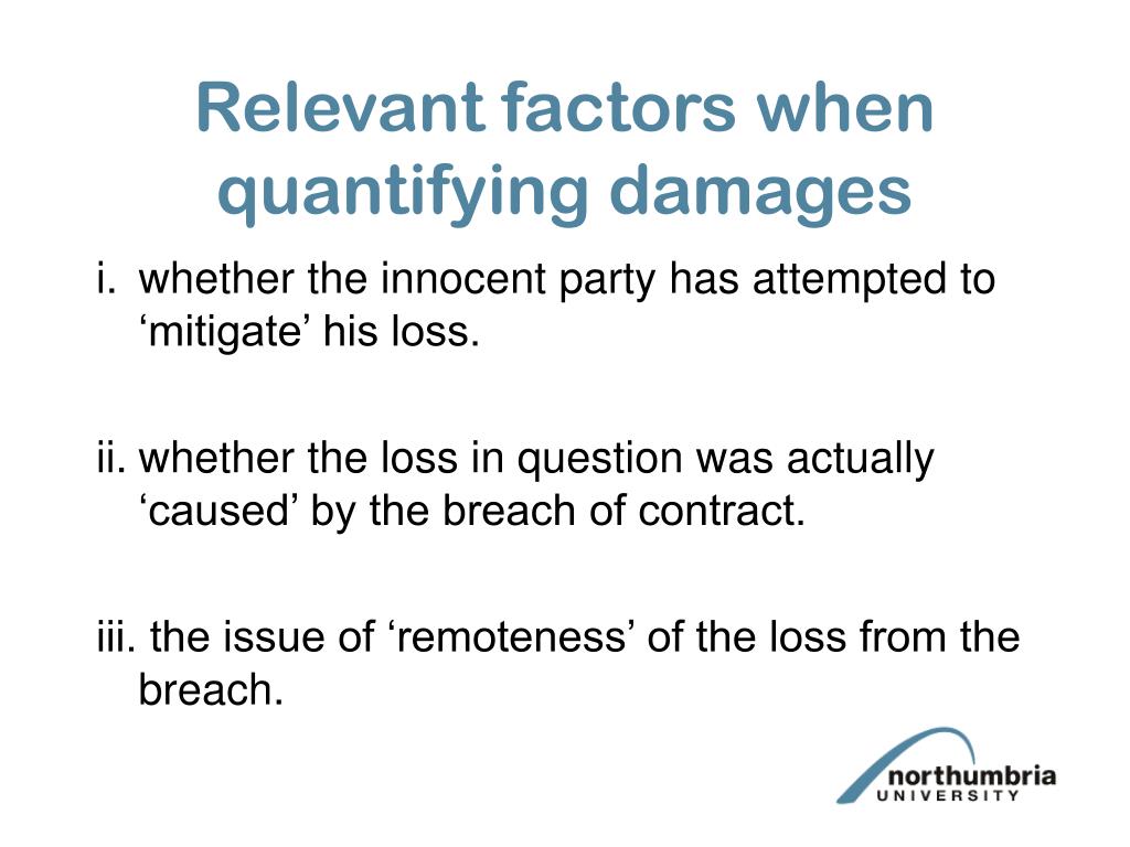 PPT REMEDIES FOR BREACH OF CONTRACT PowerPoint Presentation, free