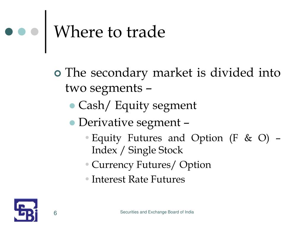 PPT SEBI INVESTOR AWARENESS PROGRAMME SECONDARY MARKET PowerPoint