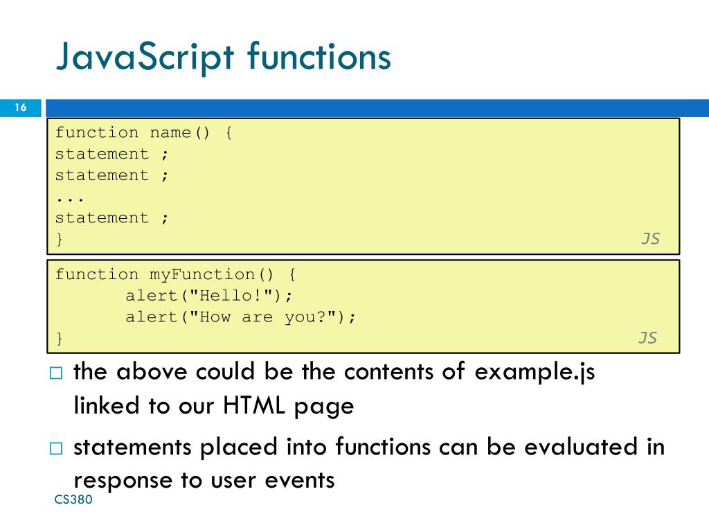 PPT Intro to Javascript PowerPoint Presentation, free download ID1718473