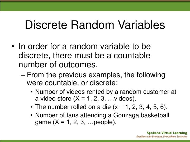 PPT Discrete Random Variables PowerPoint Presentation ID1718497