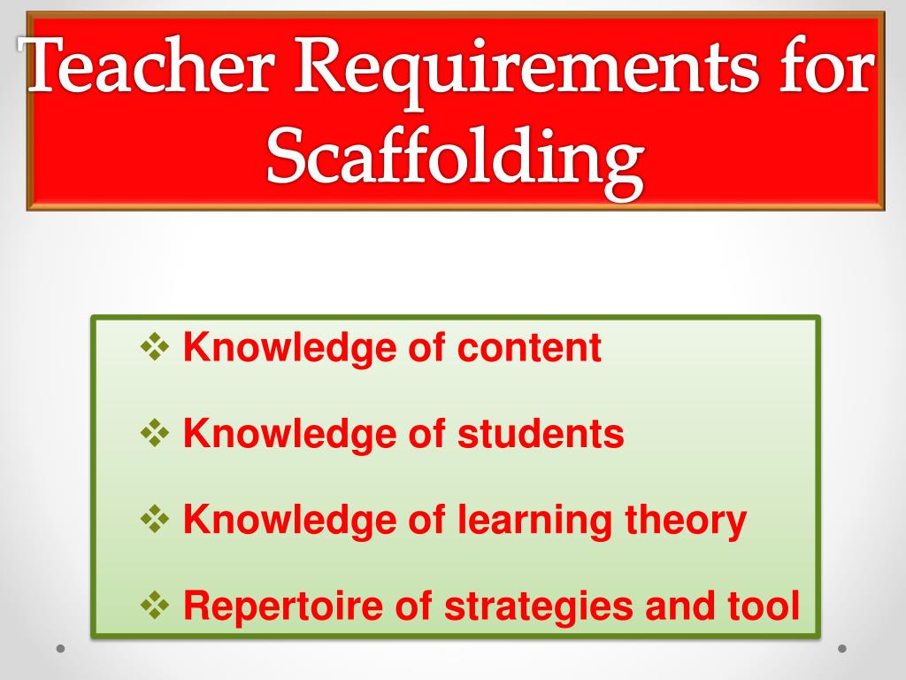 PPT Scaffolding PowerPoint Presentation, free download ID1719103