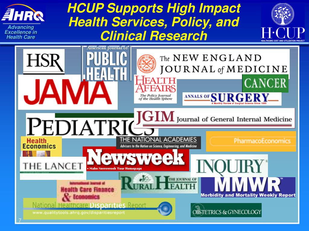 PPT The Healthcare Cost and Utilization Project (HCUP) PowerPoint