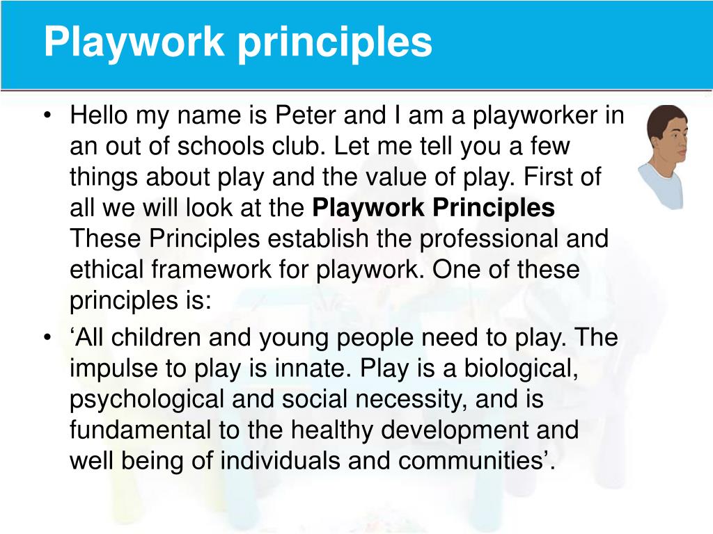 PPT Unit 210 Support children and young people’s play The importance