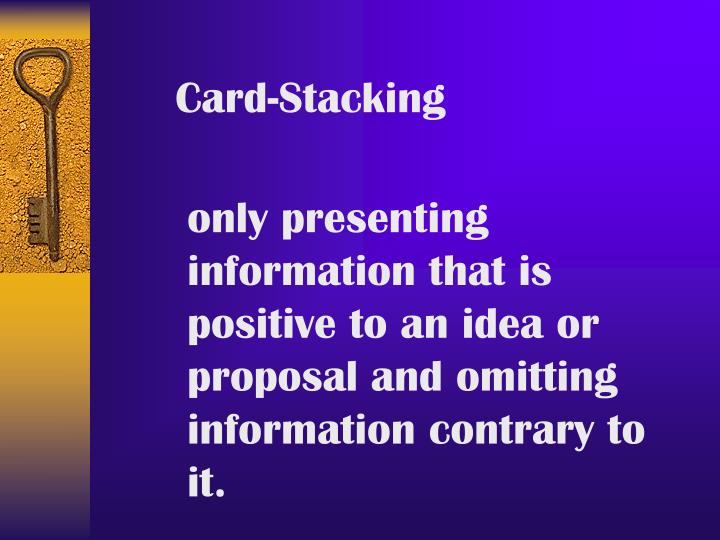 PPT Rhetoric and Propaganda techniques in the media PowerPoint