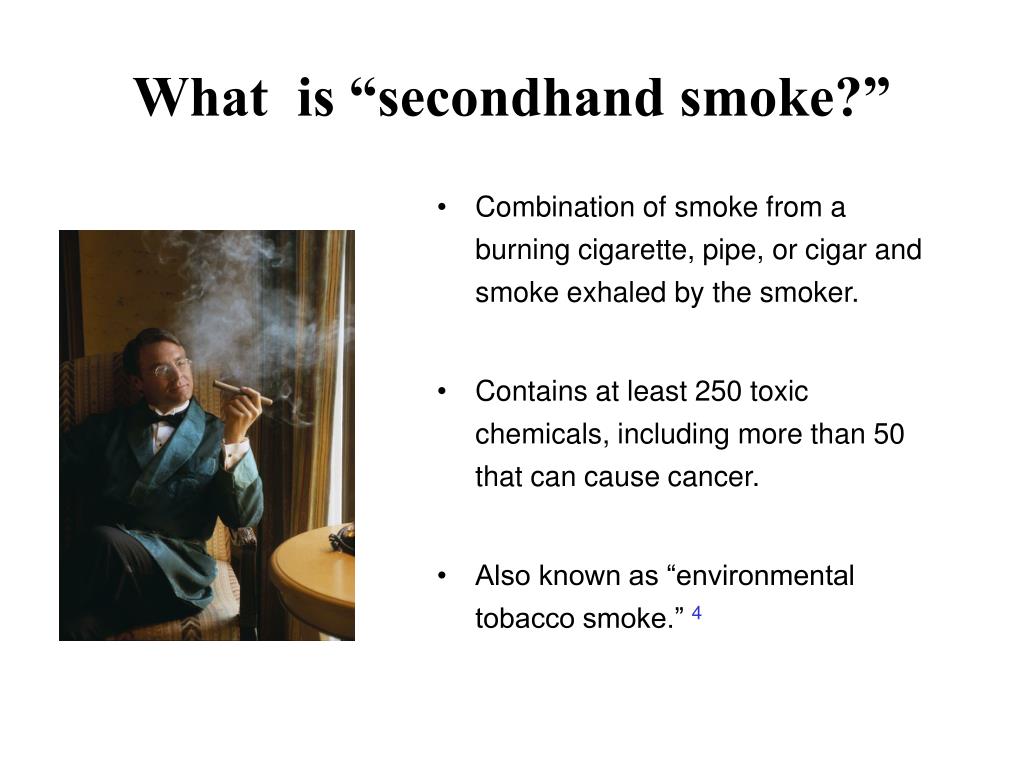 PPT Secondhand Smoke Exposure, Smoking and Children’s Health