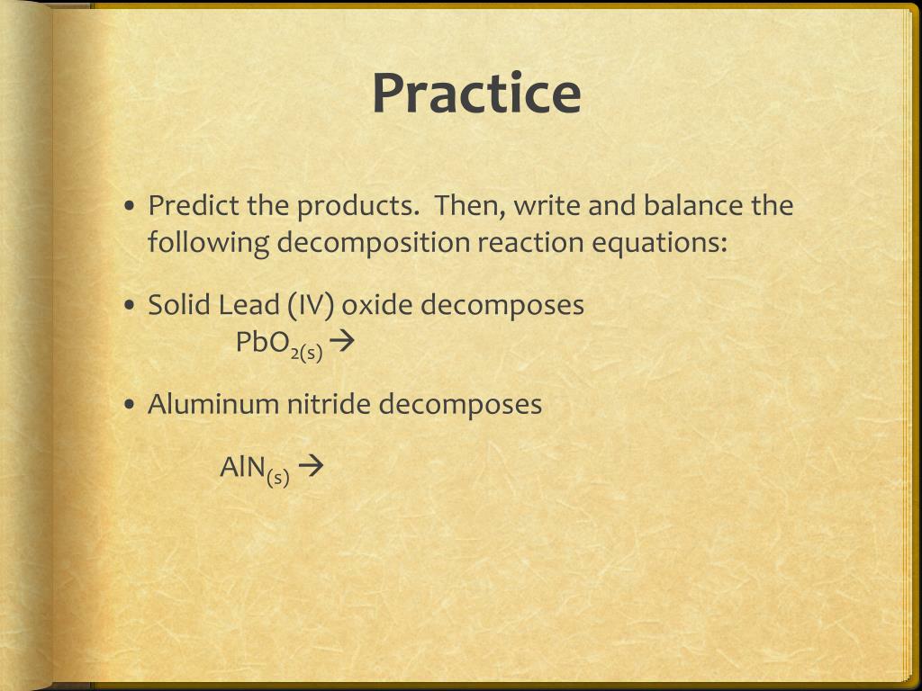 PPT Synthesis and Reactions PowerPoint Presentation