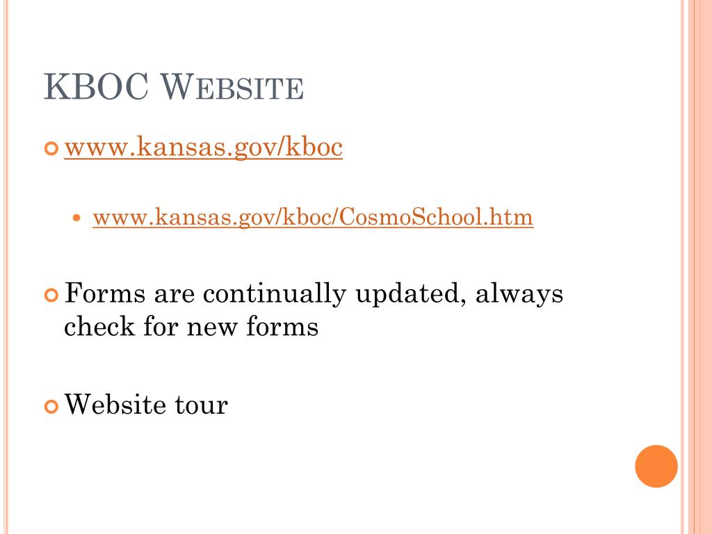 PPT Kansas Board of Cosmetology PowerPoint Presentation, free download ID1734621