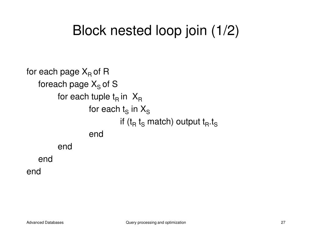 PPT Query processing and optimization PowerPoint Presentation, free