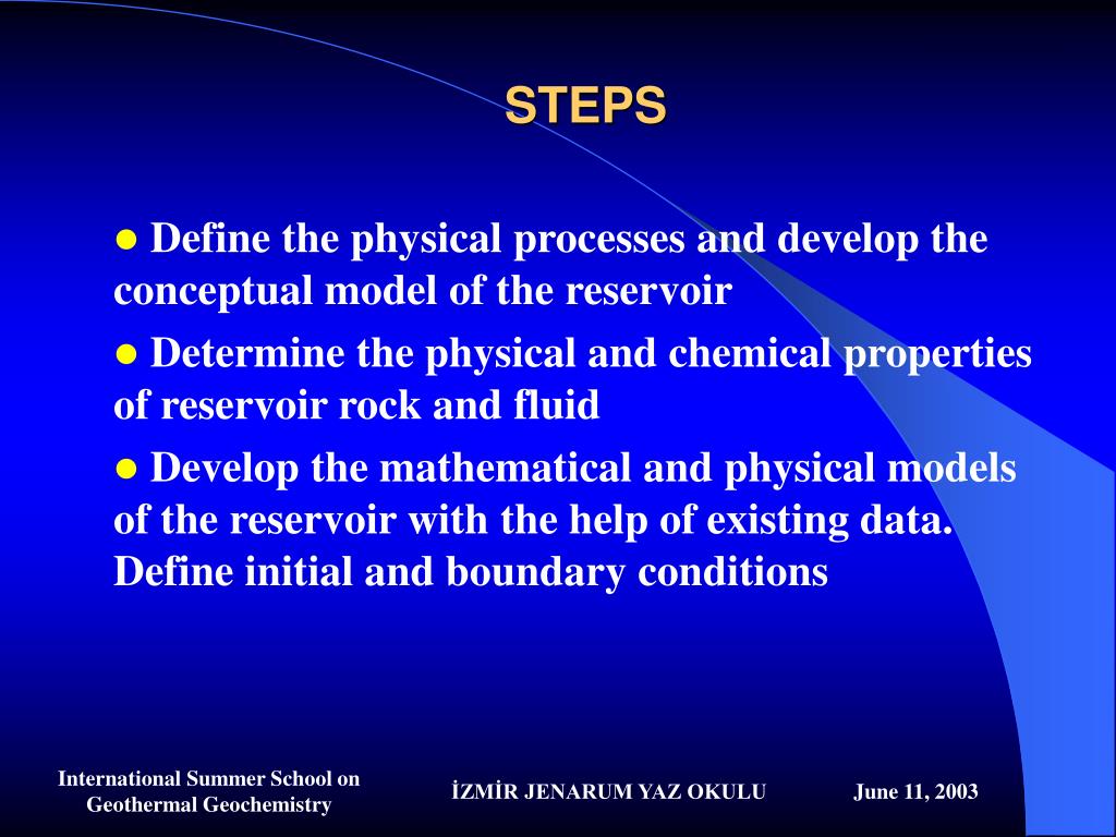 PPT GEOTHERMAL RESERVOIR ENGINEERING PowerPoint Presentation, free