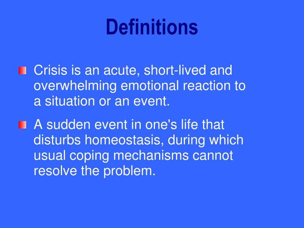 PPT Crisis Intervention and Suicide PowerPoint Presentation, free