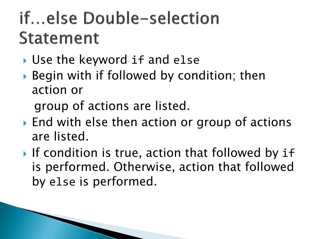 PPT Branching statements PowerPoint Presentation, free download ID