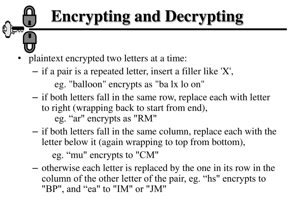 PPT Monoalphabetic Cipher PowerPoint Presentation, free download ID