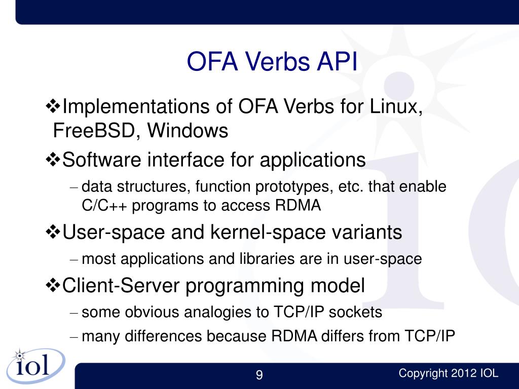 PPT Introduction to RDMA Programming PowerPoint