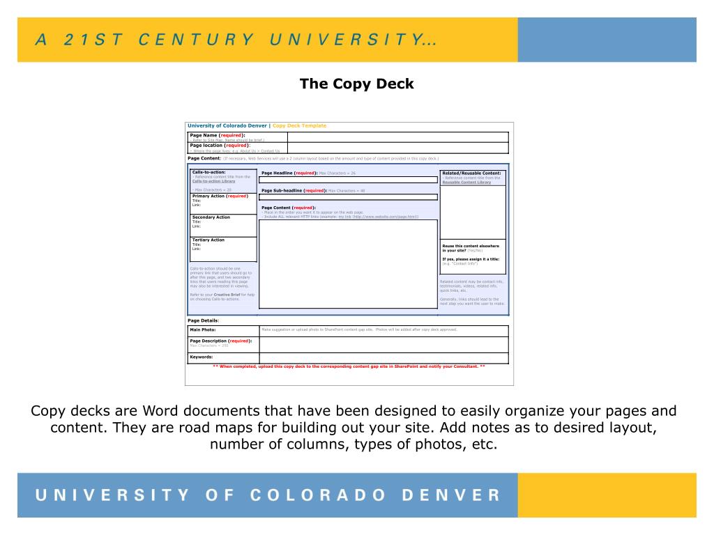 PPT Copy Decks 101 PowerPoint Presentation, free download ID1747795