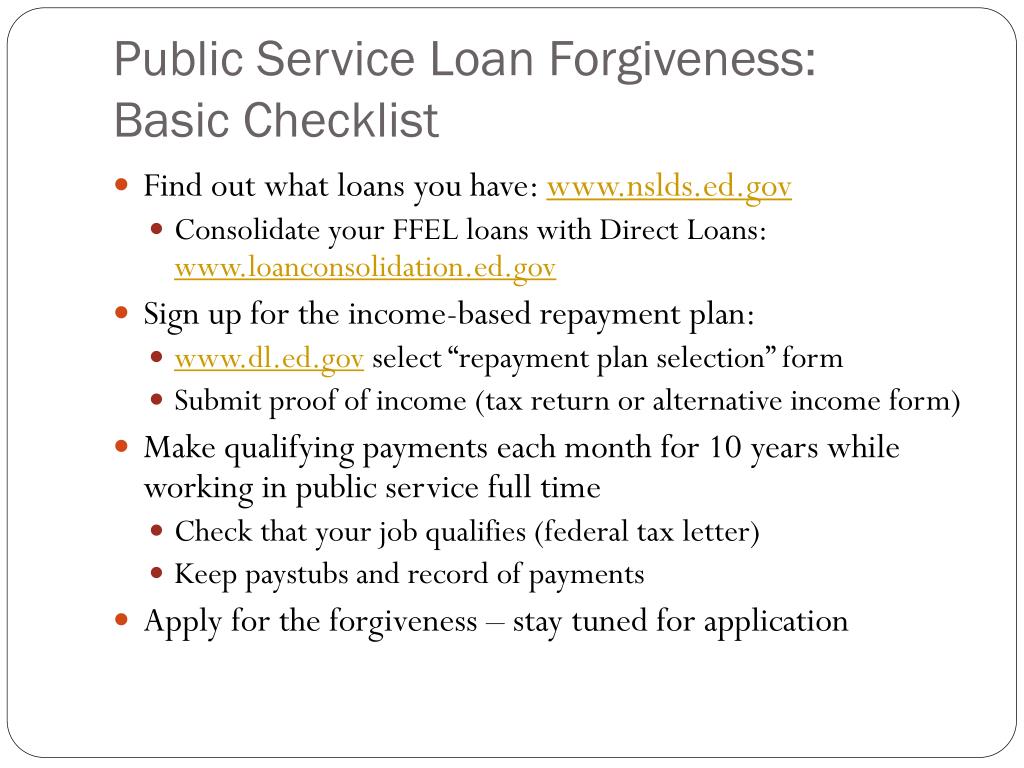 PPT Student Loan Repayment and PowerPoint Presentation