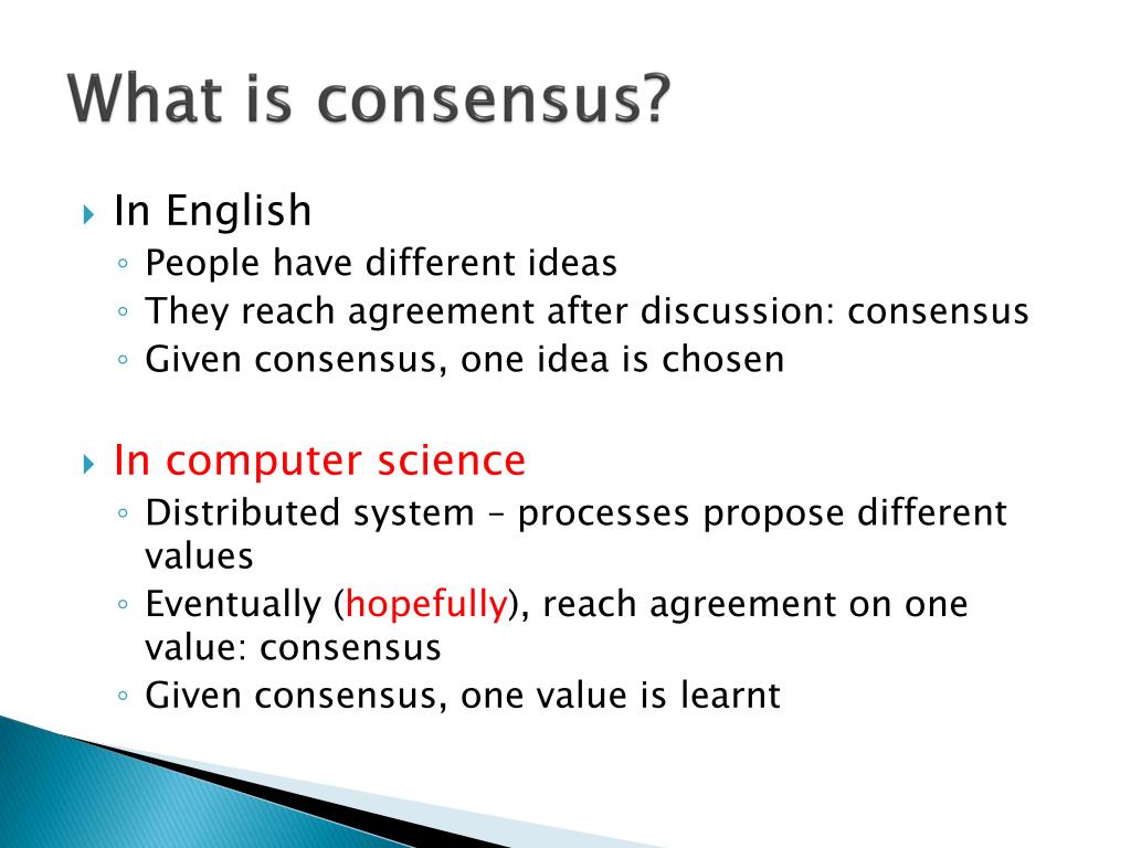 PPT Consensus PowerPoint Presentation, free download ID1750849