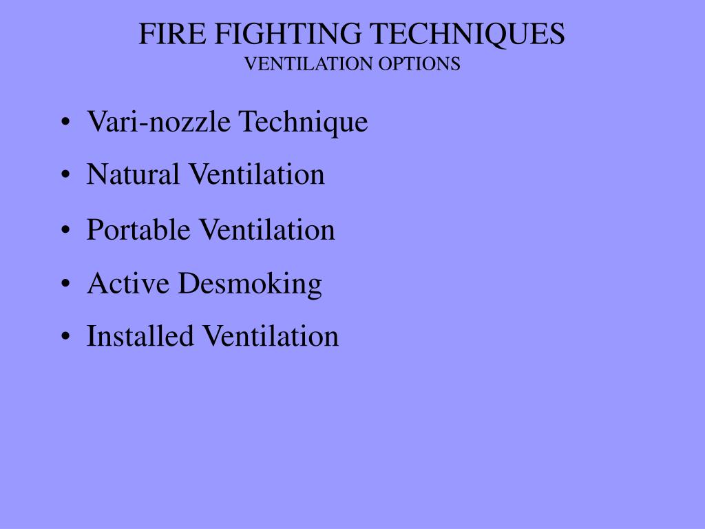 PPT FIRE FIGHTING TECHNIQUES PowerPoint Presentation, free download