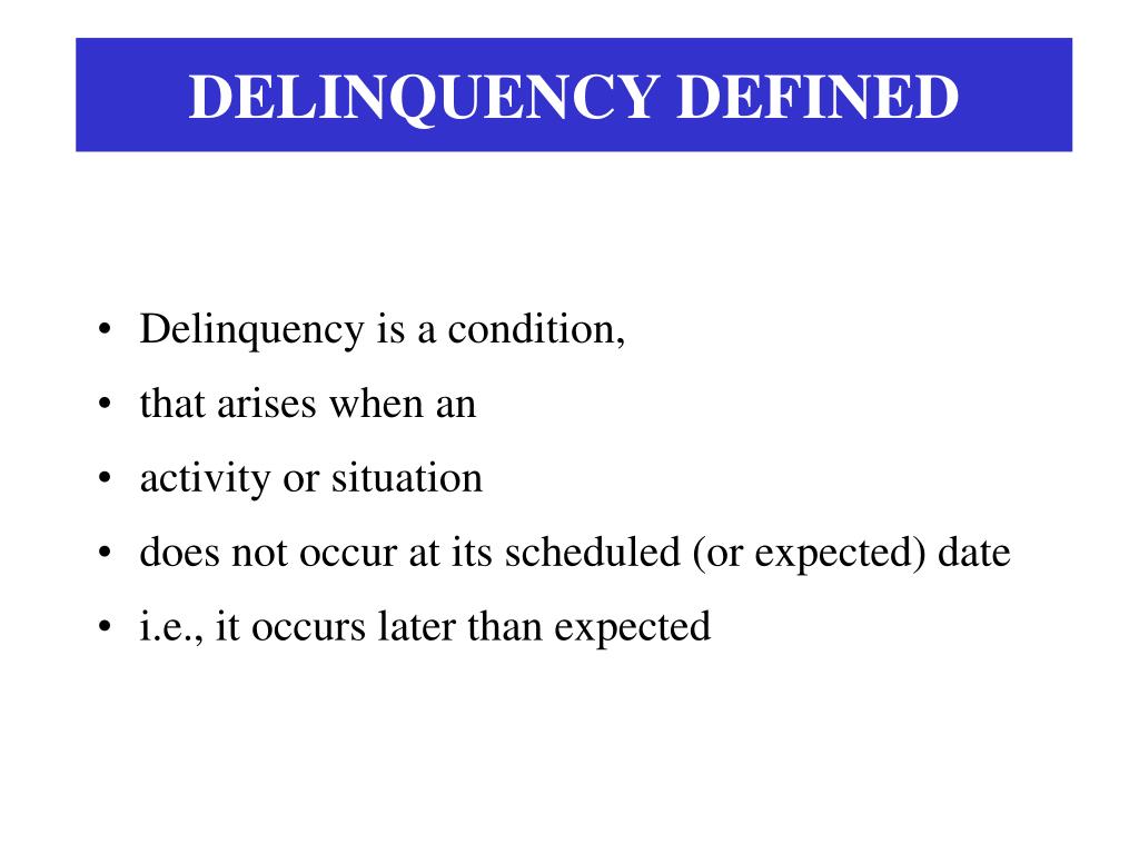 PPT DELINQUENCY MANAGEMENT IN MICROFINANCE PowerPoint Presentation