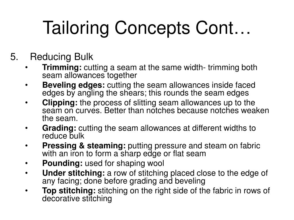 PPT Tailoring PowerPoint Presentation, free download ID1752670